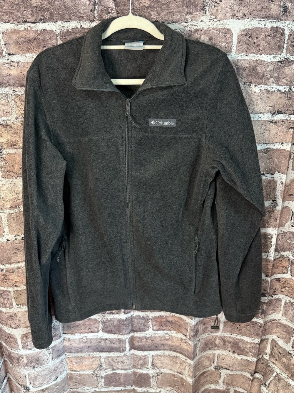Columbia Women’s Charcoal Full-Zip Lightweight Fleece Jacket